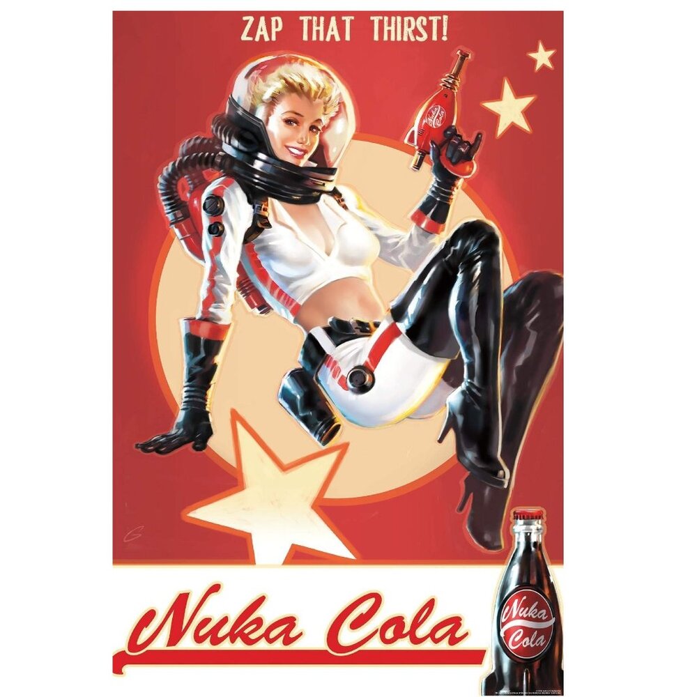 Fallout 4 Nuka Cola Wall Poster 170